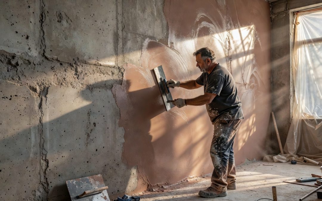 Can You Plaster Over Concrete?